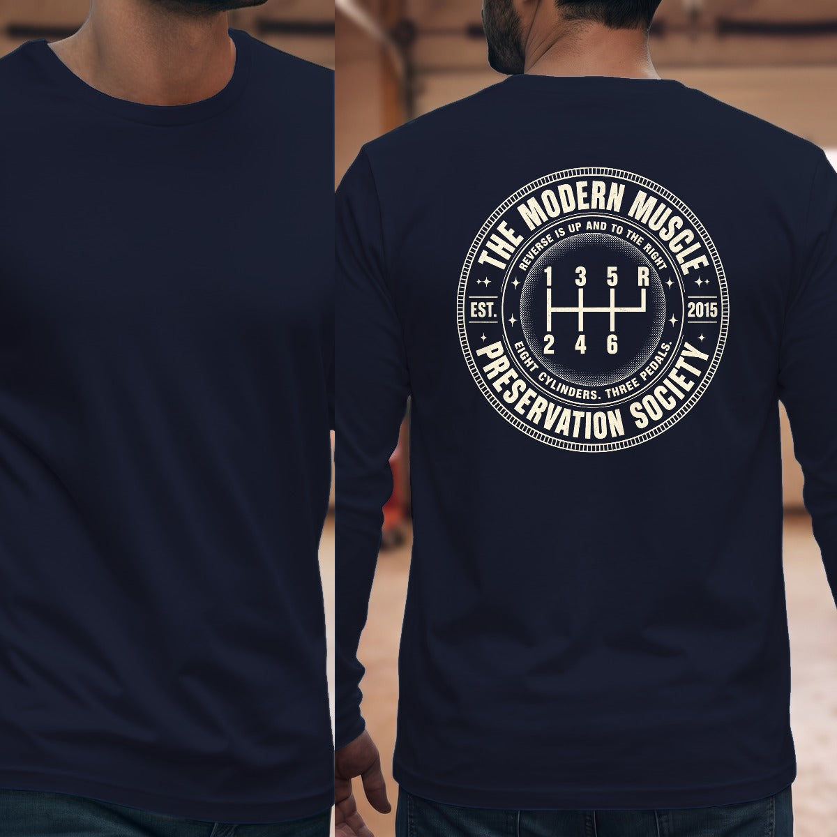 Navy | Full Back