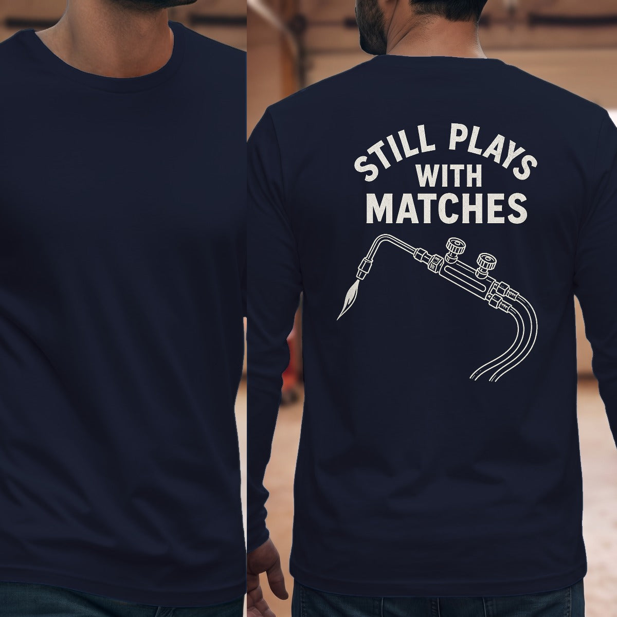 Navy | Full Back