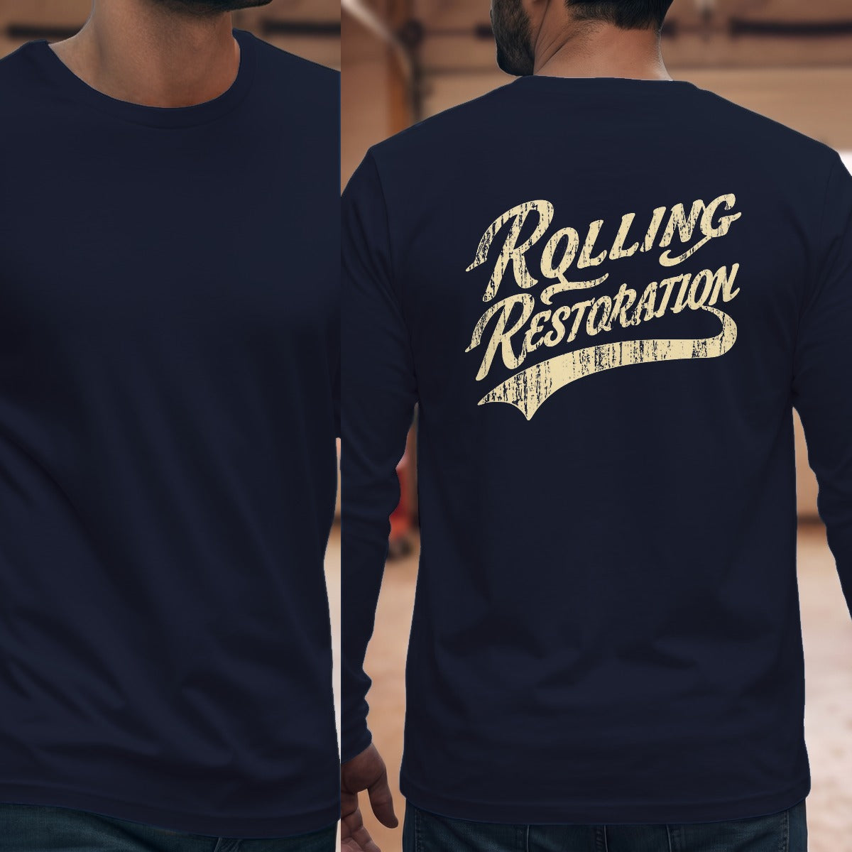 Navy | Full Back