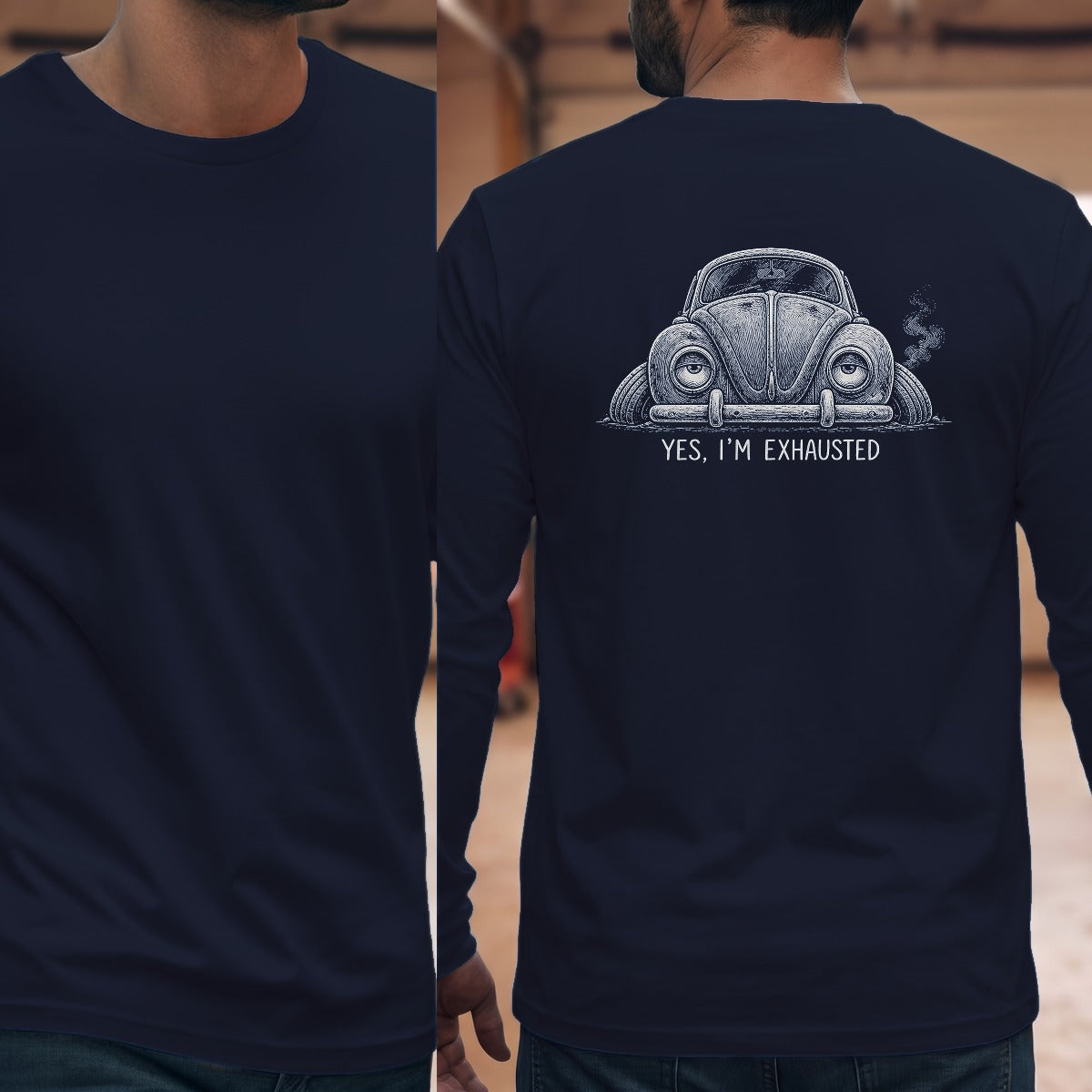 Navy | Full Back