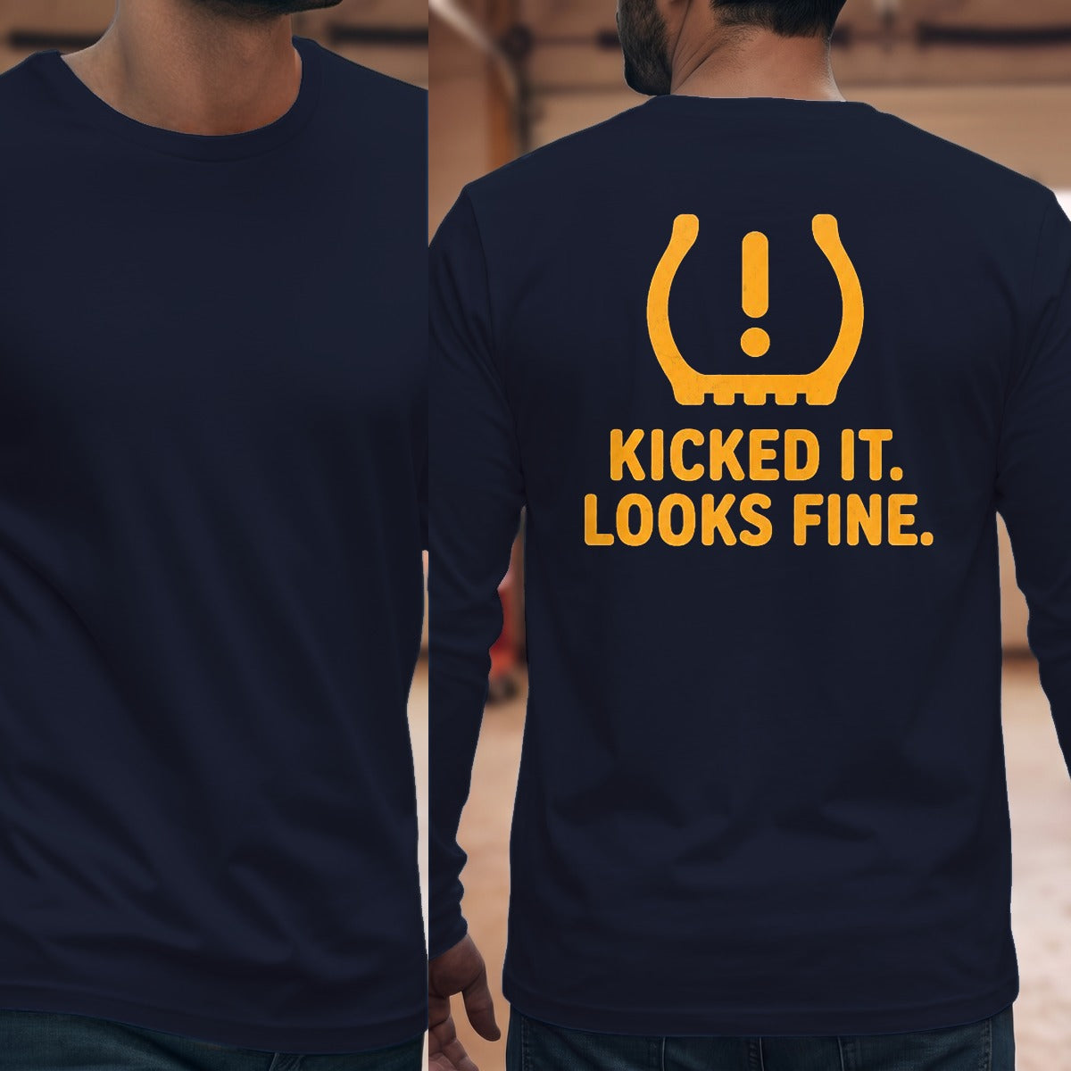 Navy | Full Back