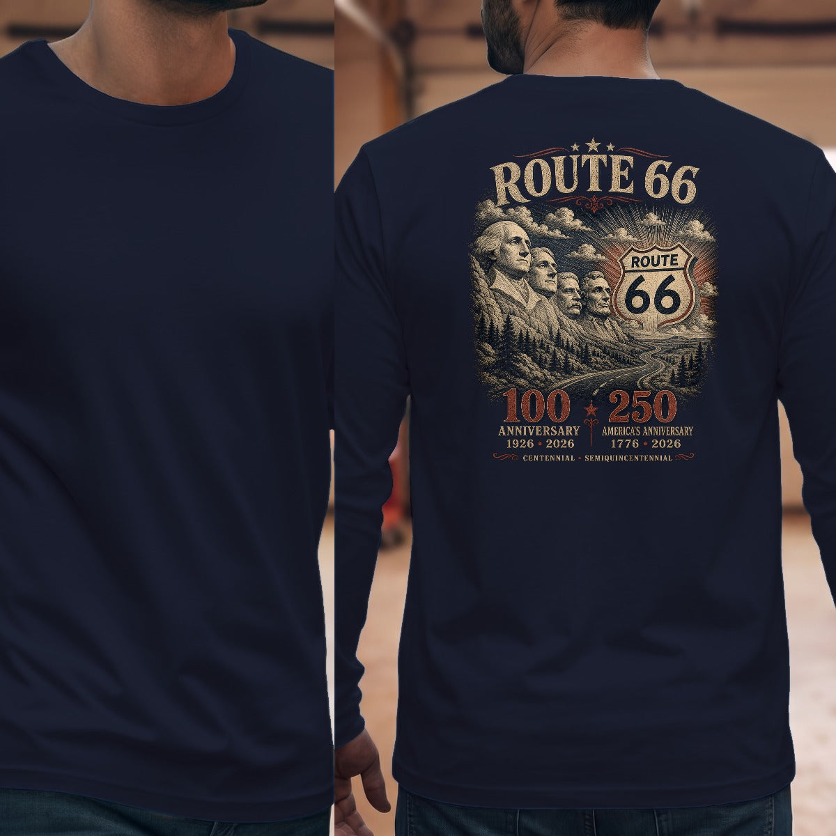 Navy | Full Back