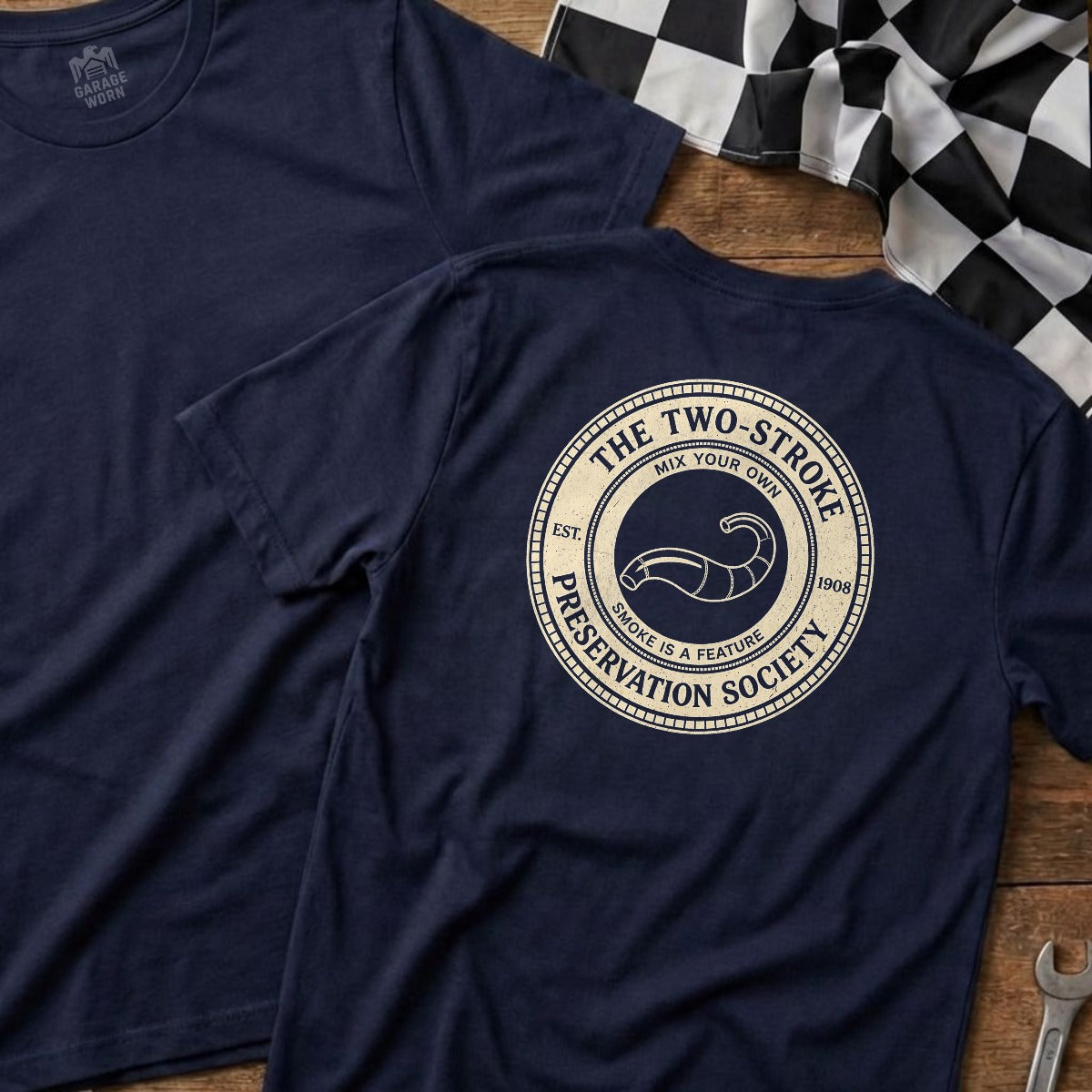 Navy | Full Back
