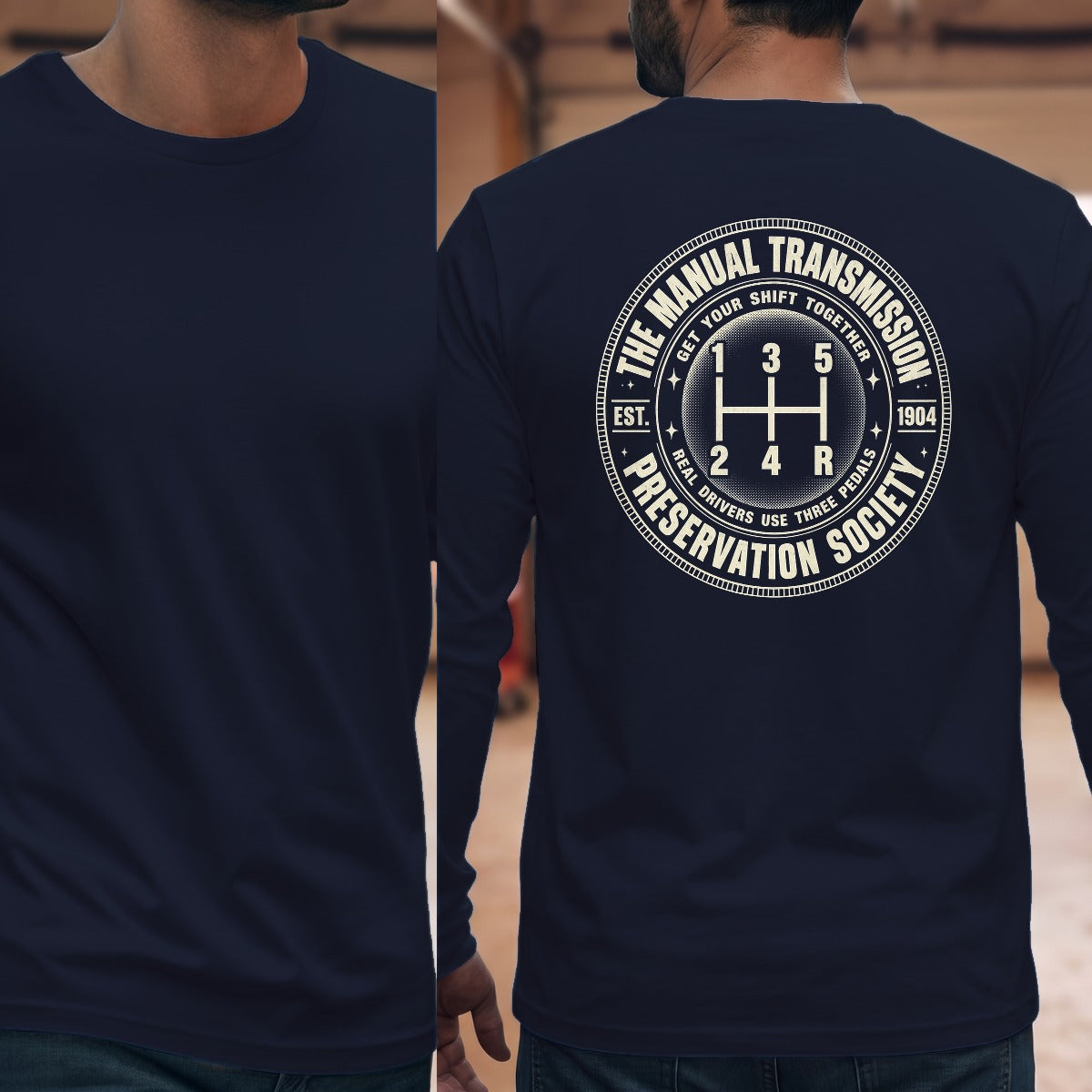 Navy | Full Back