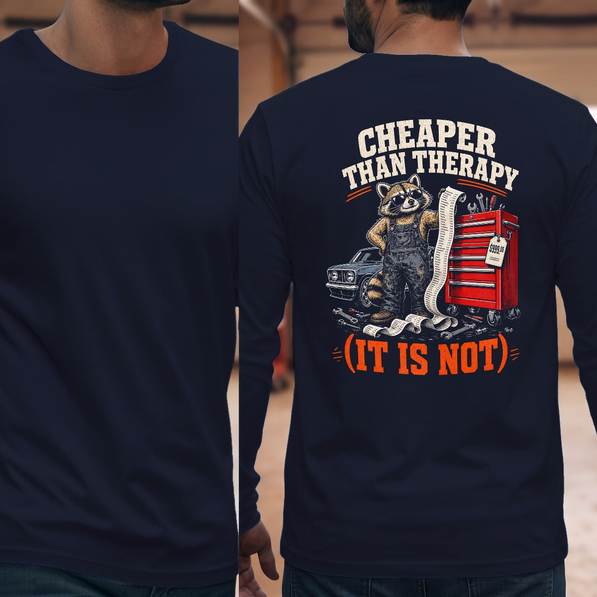 Navy | Full Back