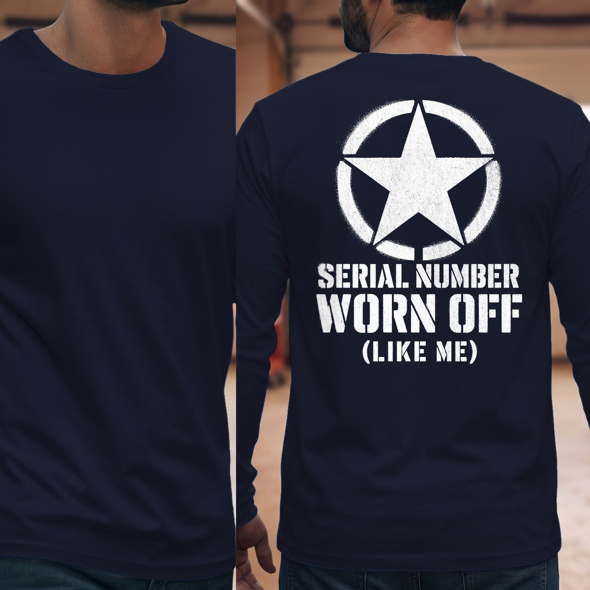 Navy | Full Back