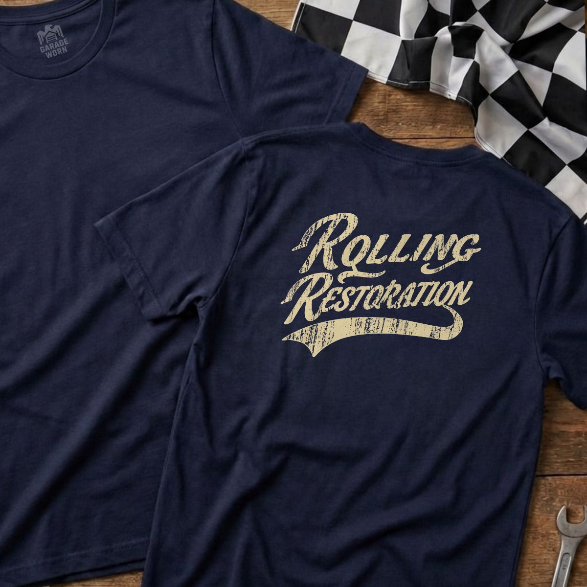 Navy | Full Back