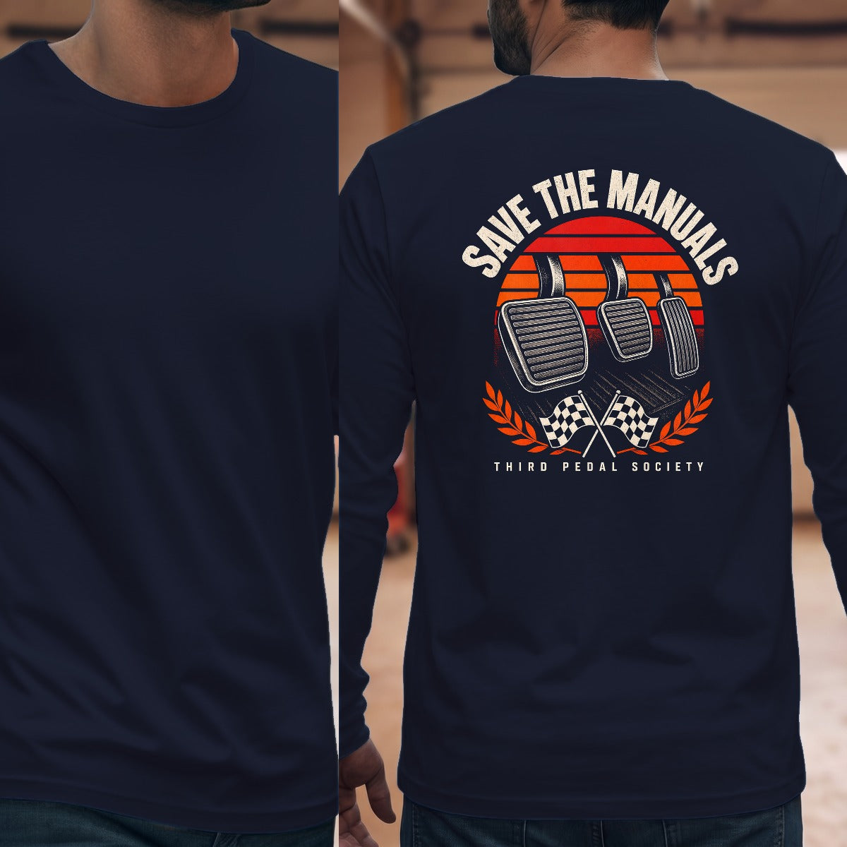 Navy | Full Back