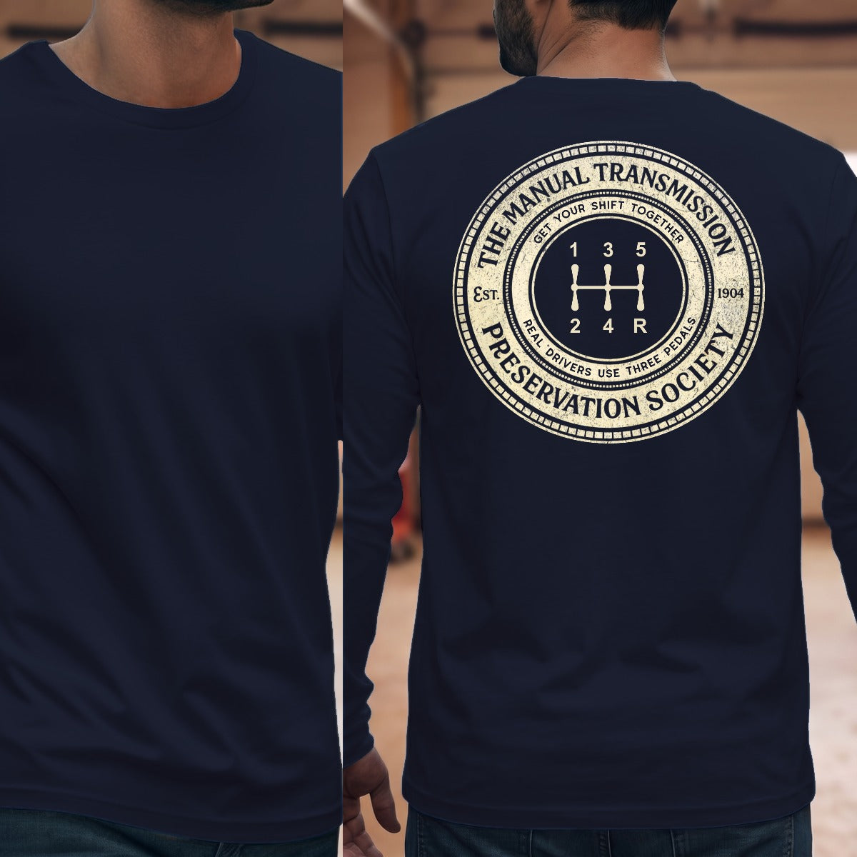 Navy | Full Back