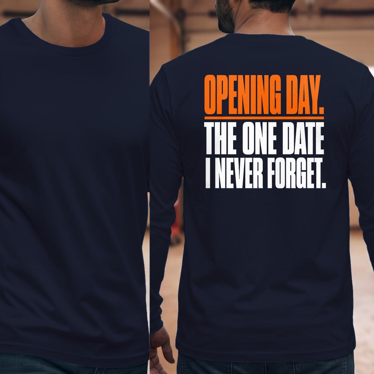 Navy | Full Back