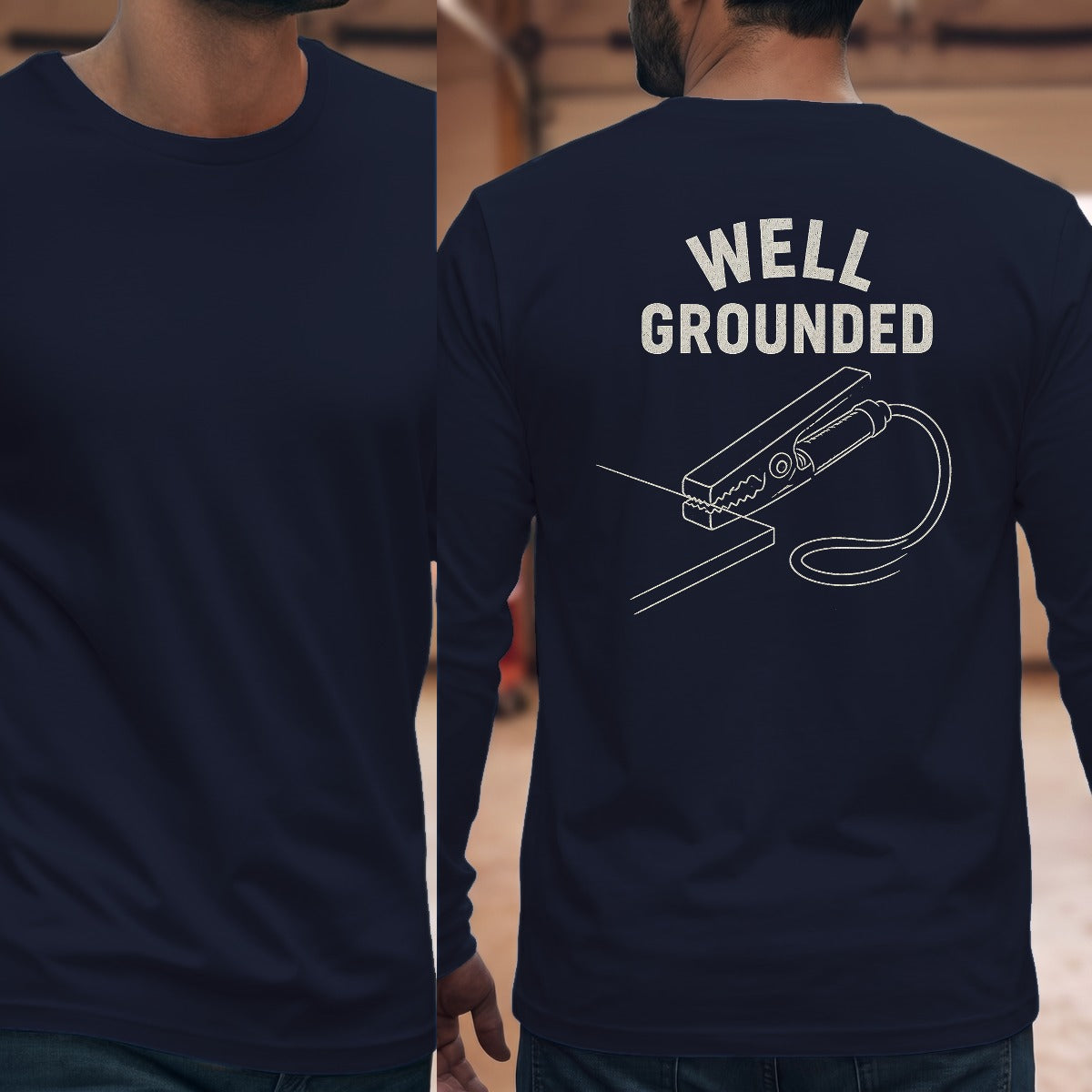 Navy | Full Back