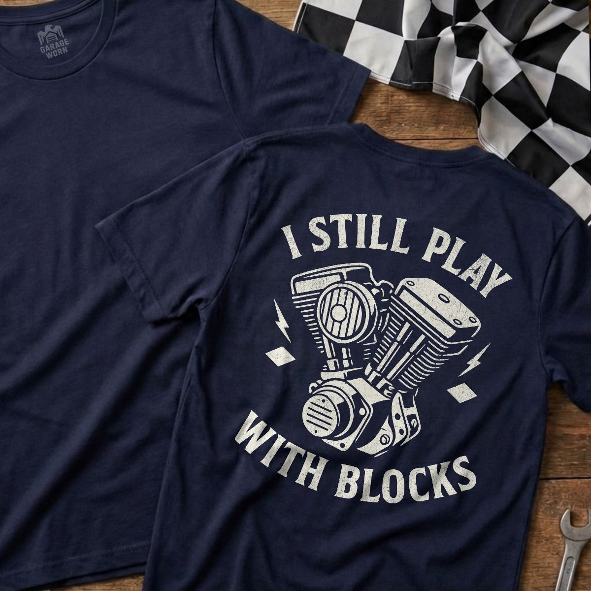 Navy | Full Back