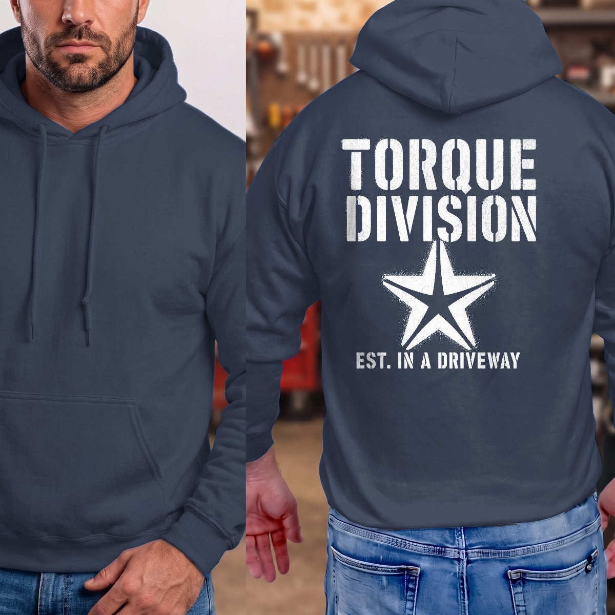 Navy | Full Back
