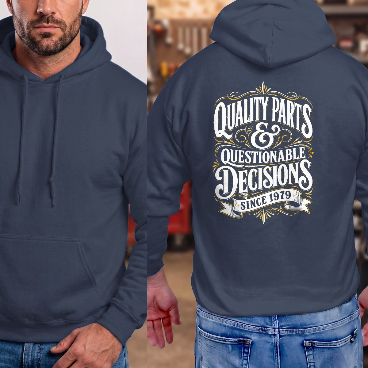 Navy | Full Back