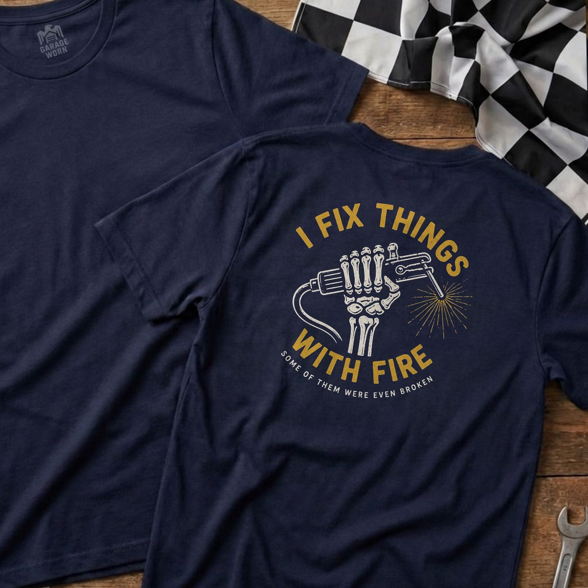 Navy | Full Back