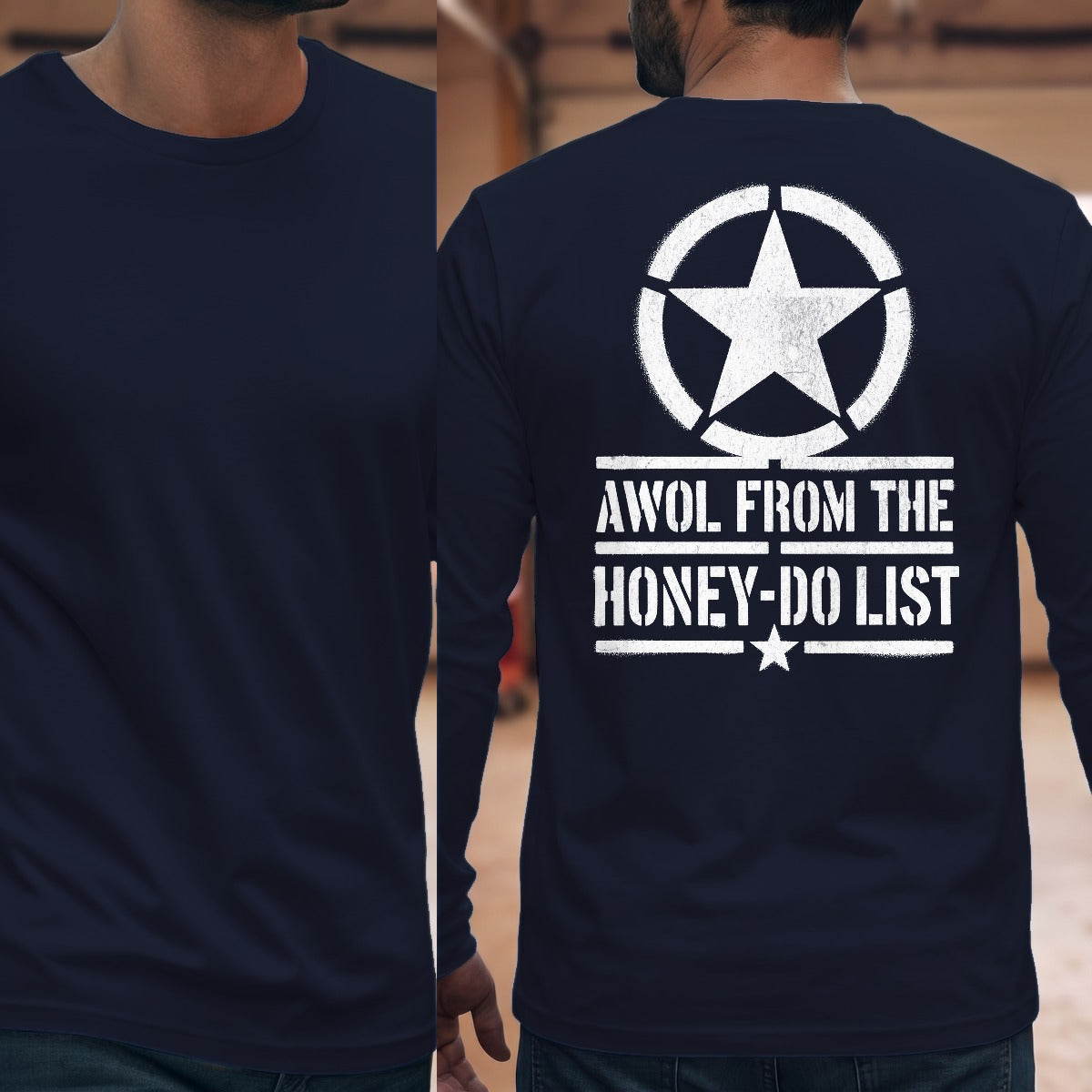 Navy | Full Back