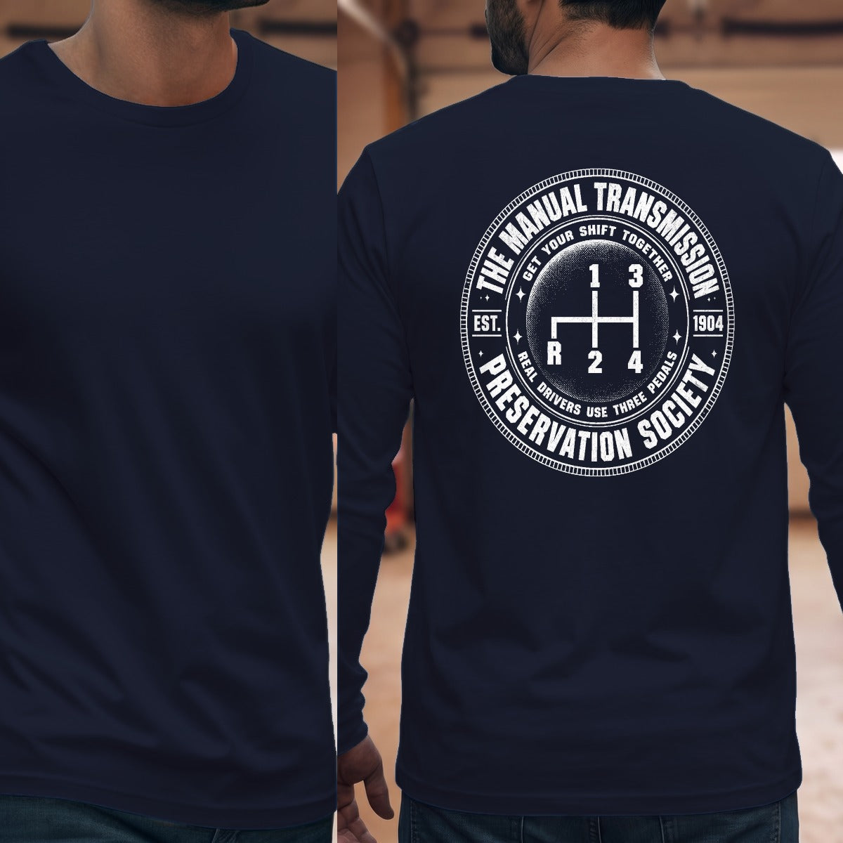 Navy | Full Back