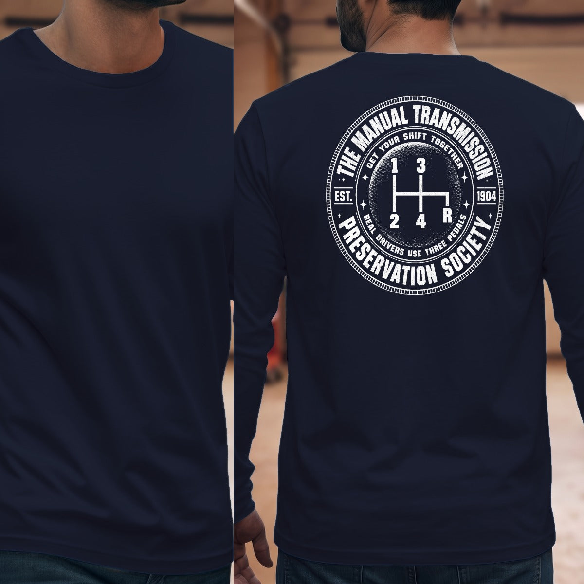 Navy | Full Back