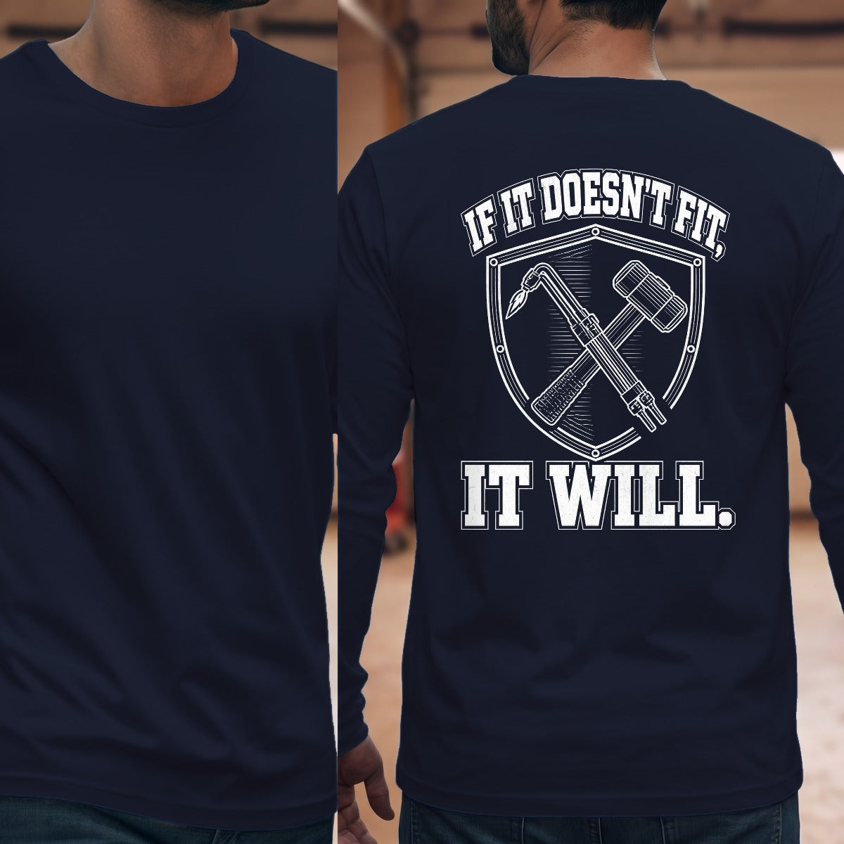 Navy | Full Back