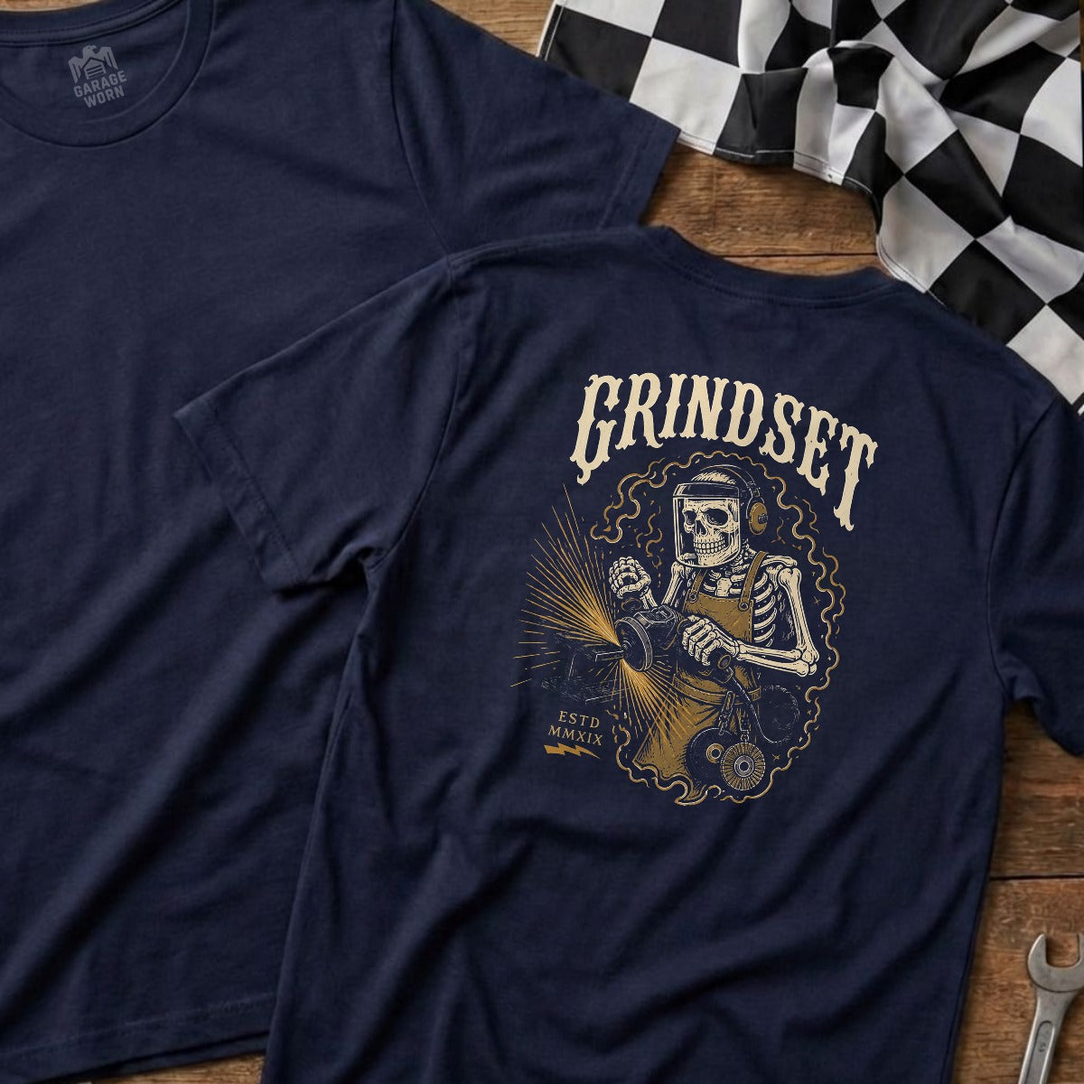 Navy | Full Back