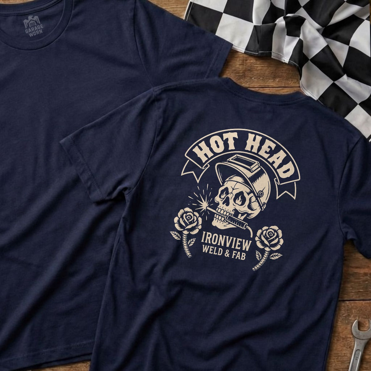 Navy | Full Back