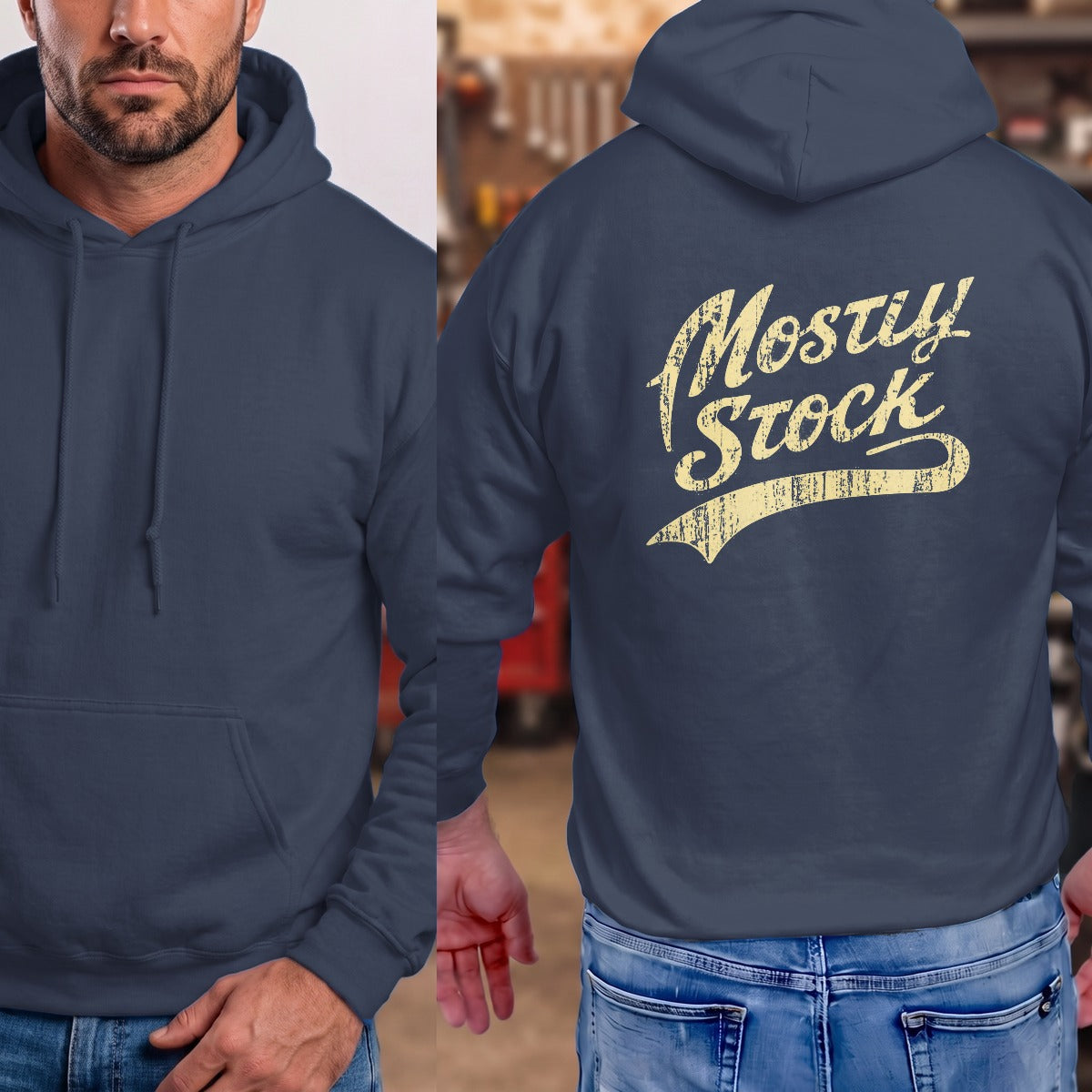 Navy | Full Back