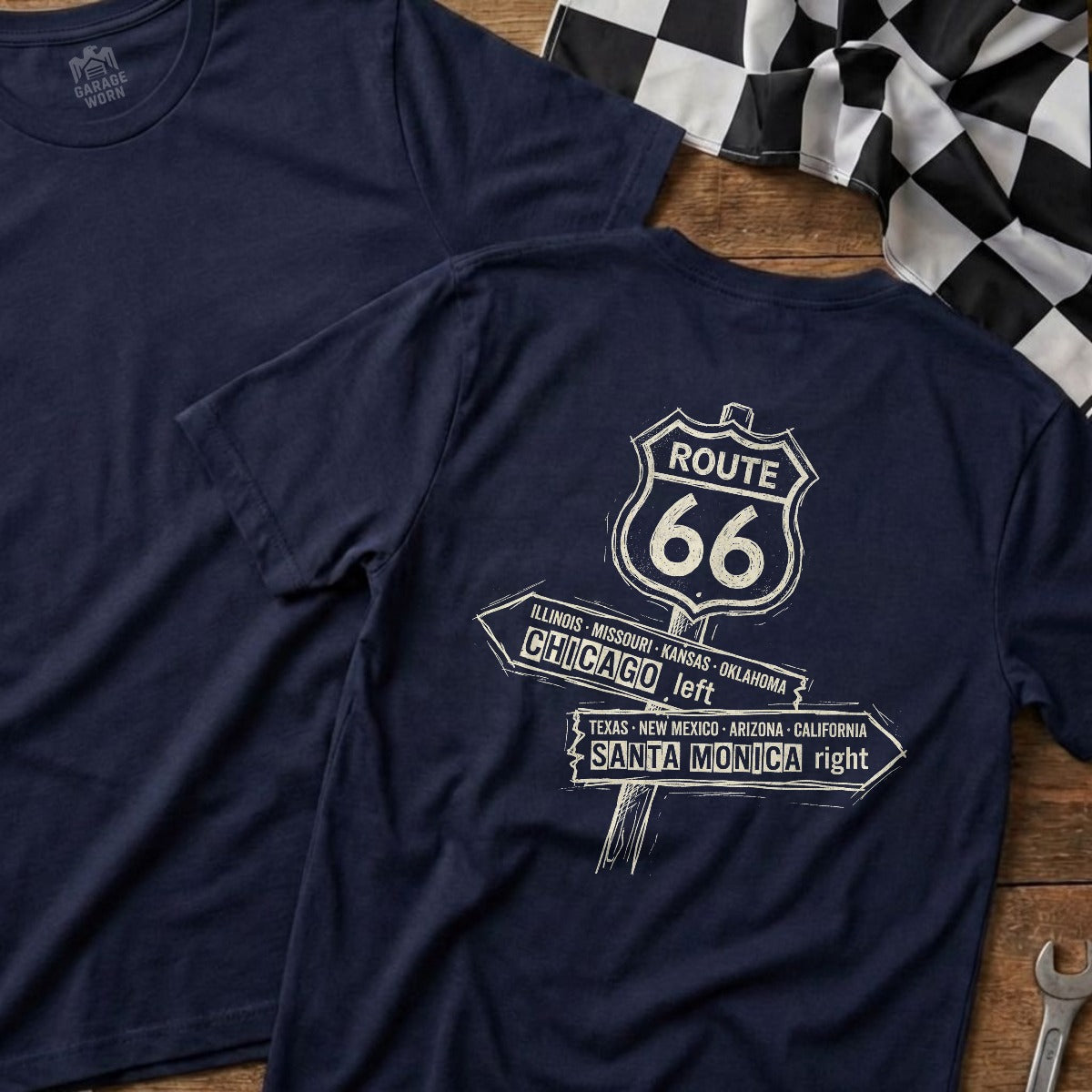 Navy | Full Back