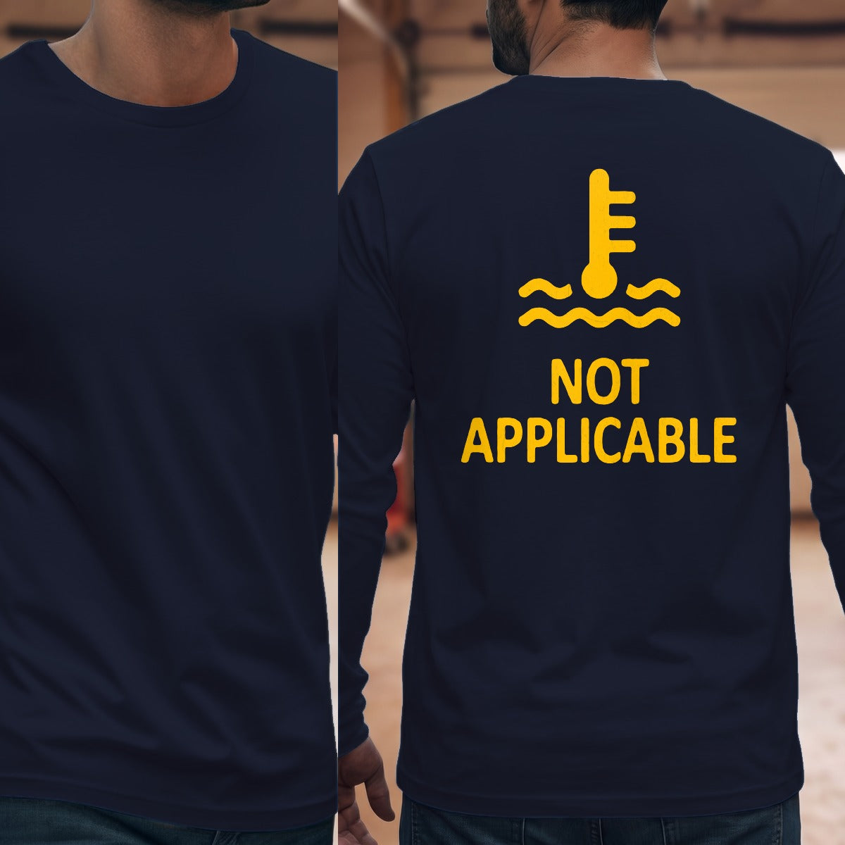 Navy | Full Back