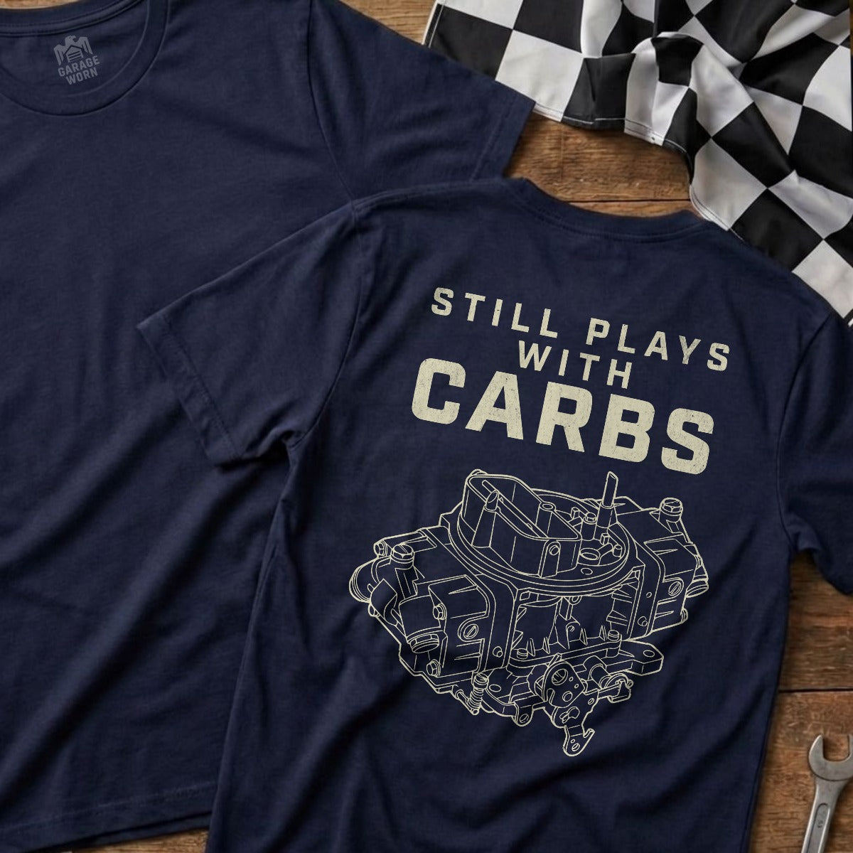 Navy | Full Back