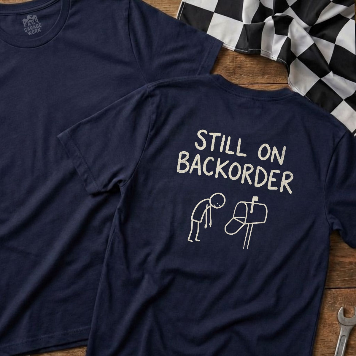 Navy | Full Back