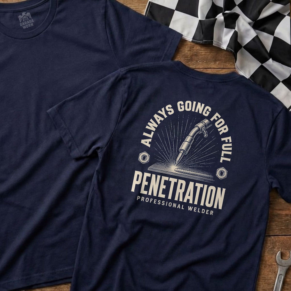 Navy | Full Back
