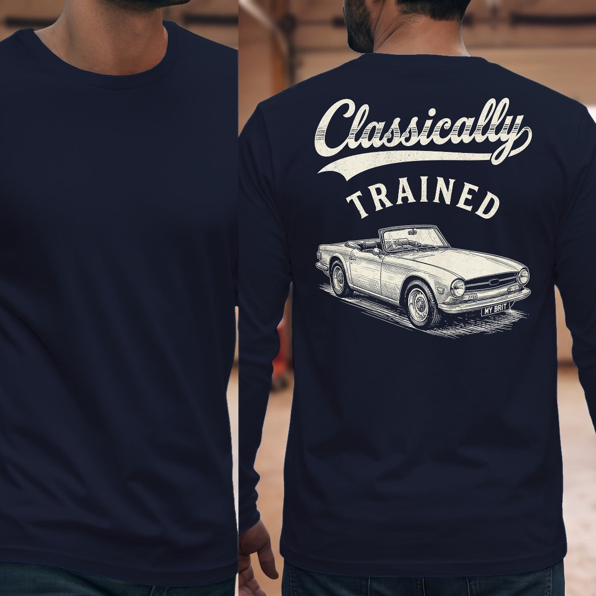 Navy | Full Back