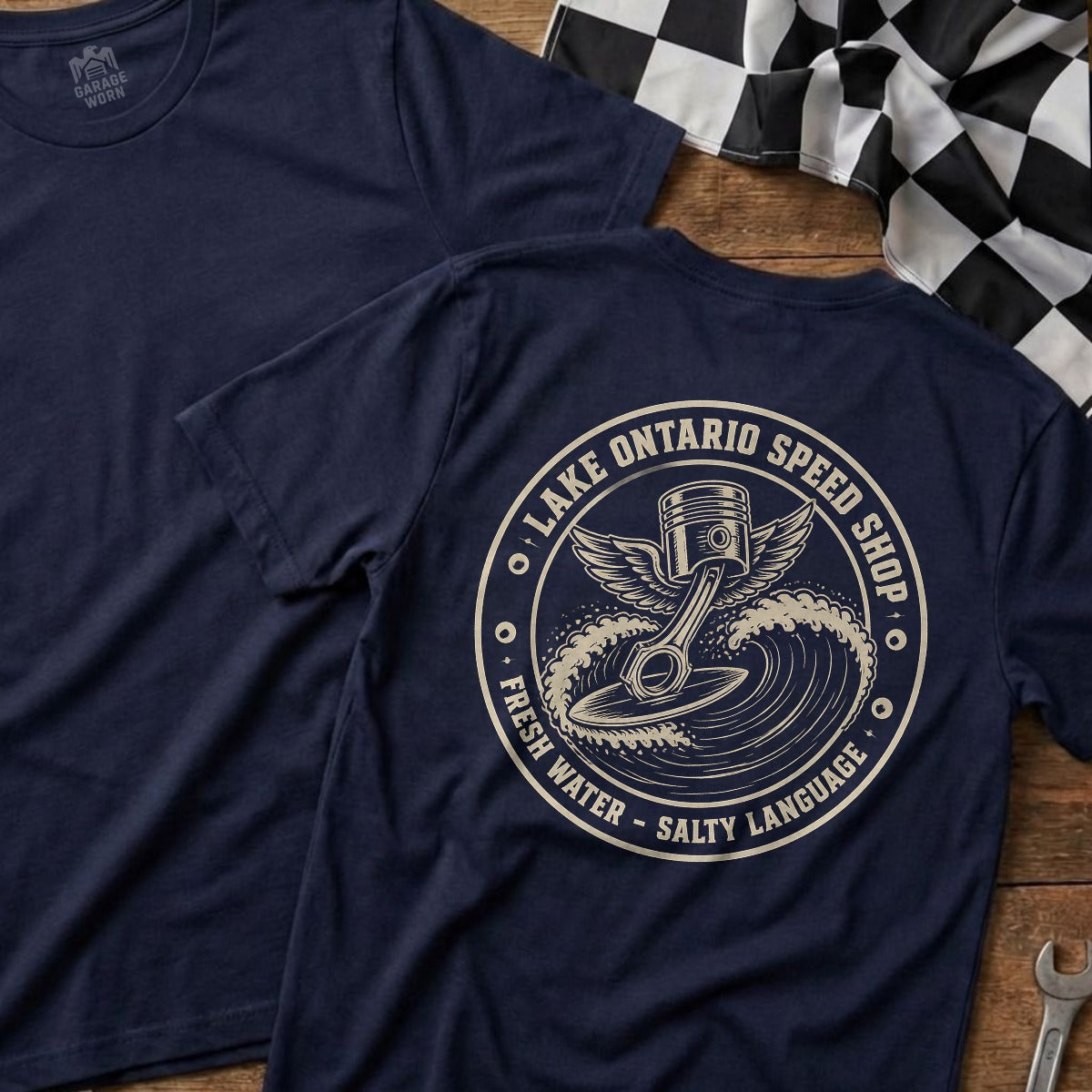 Navy | Full Back