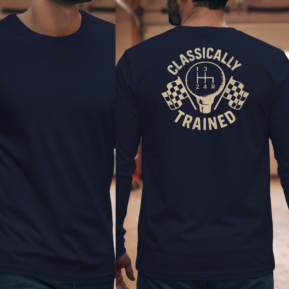 Navy | Full Back