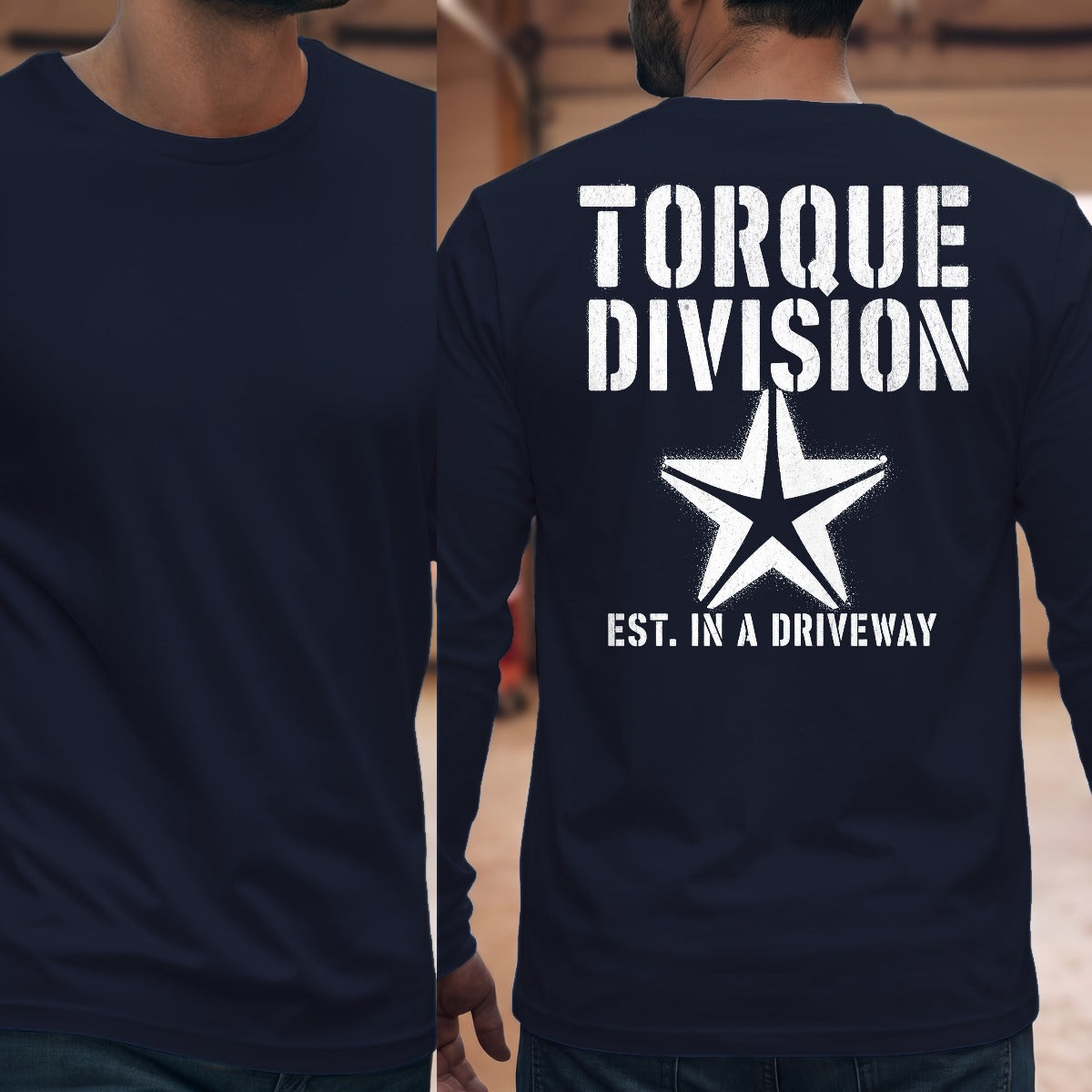 Navy | Full Back