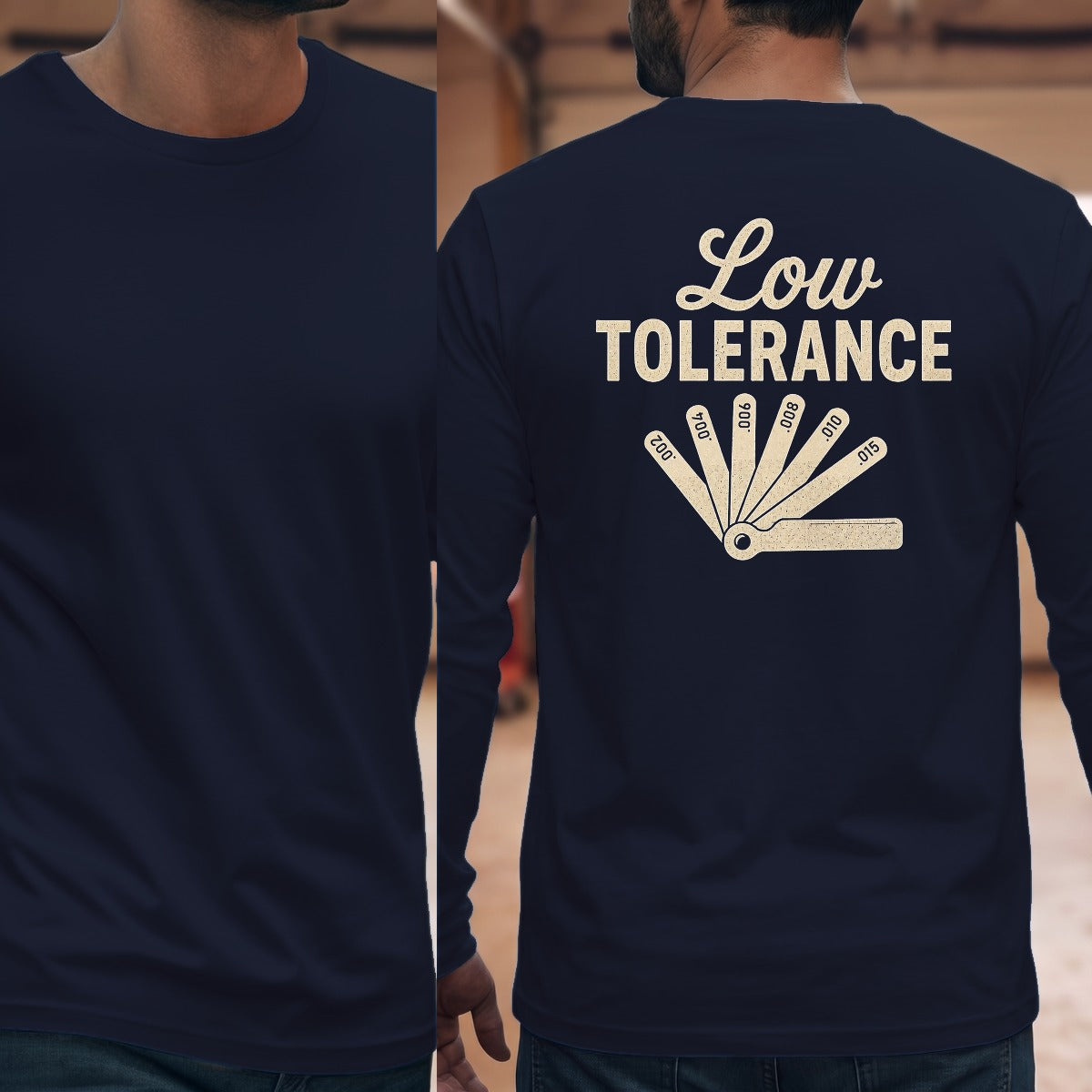 Navy | Full Back