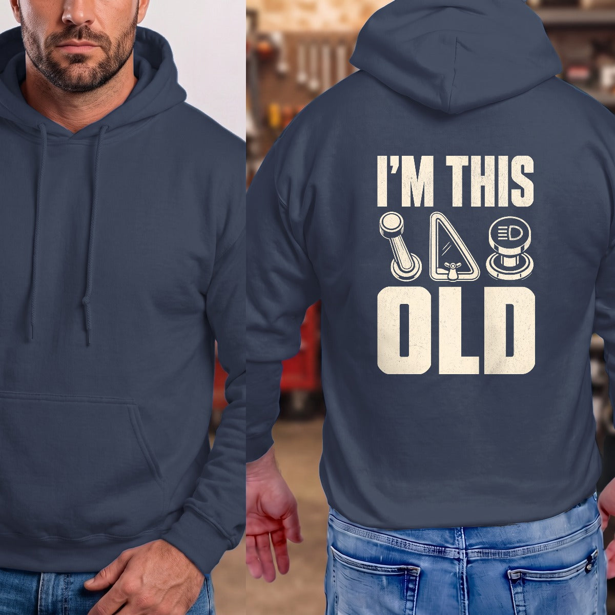 Navy | Full Back