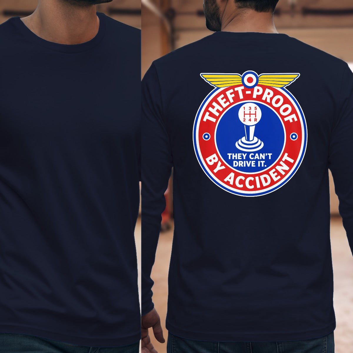 Navy | Full Back