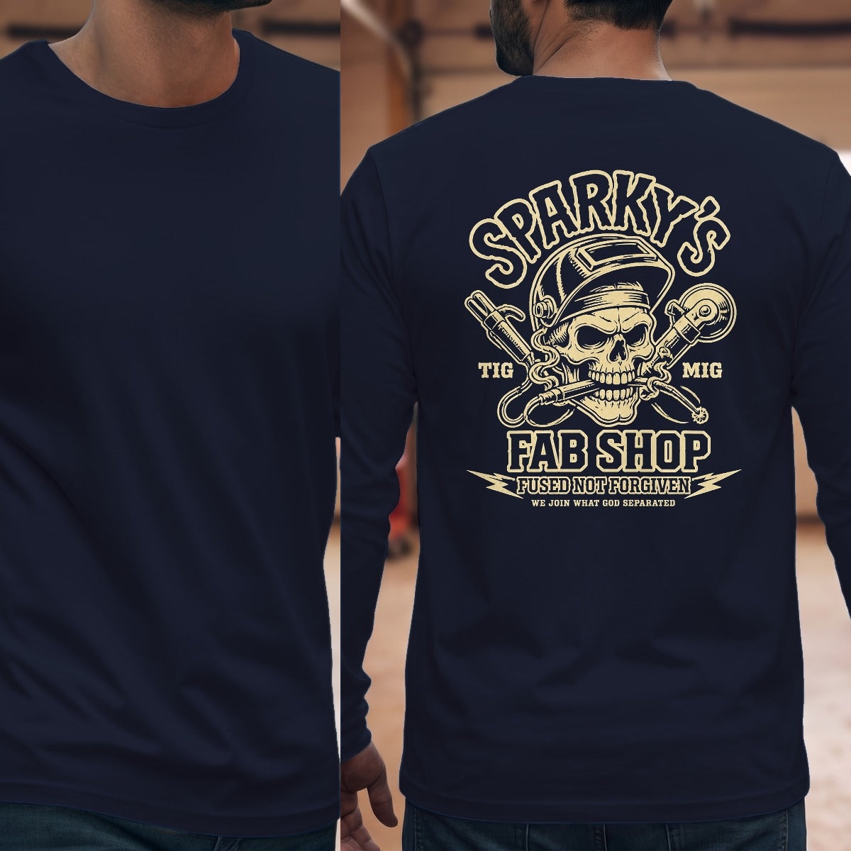 Navy | Full Back