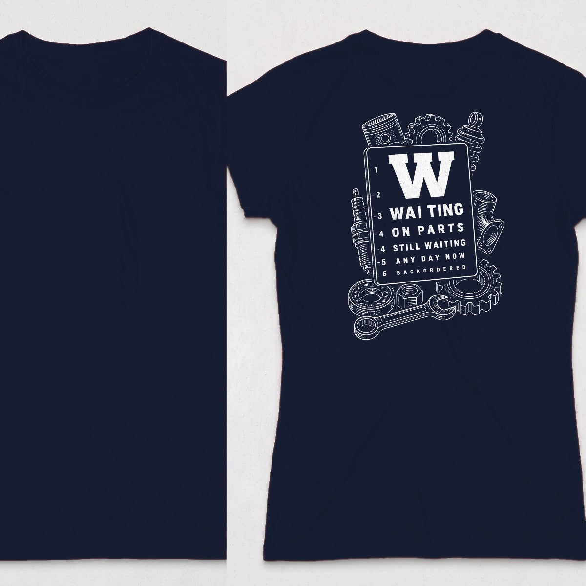 Navy | Full Back