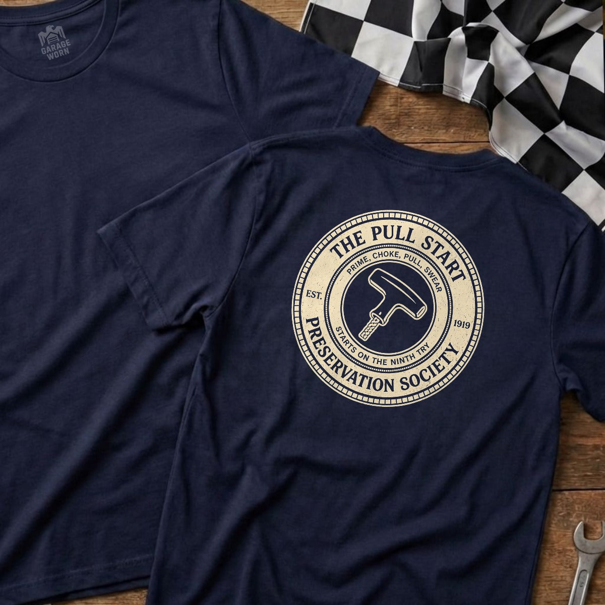 Navy | Full Back