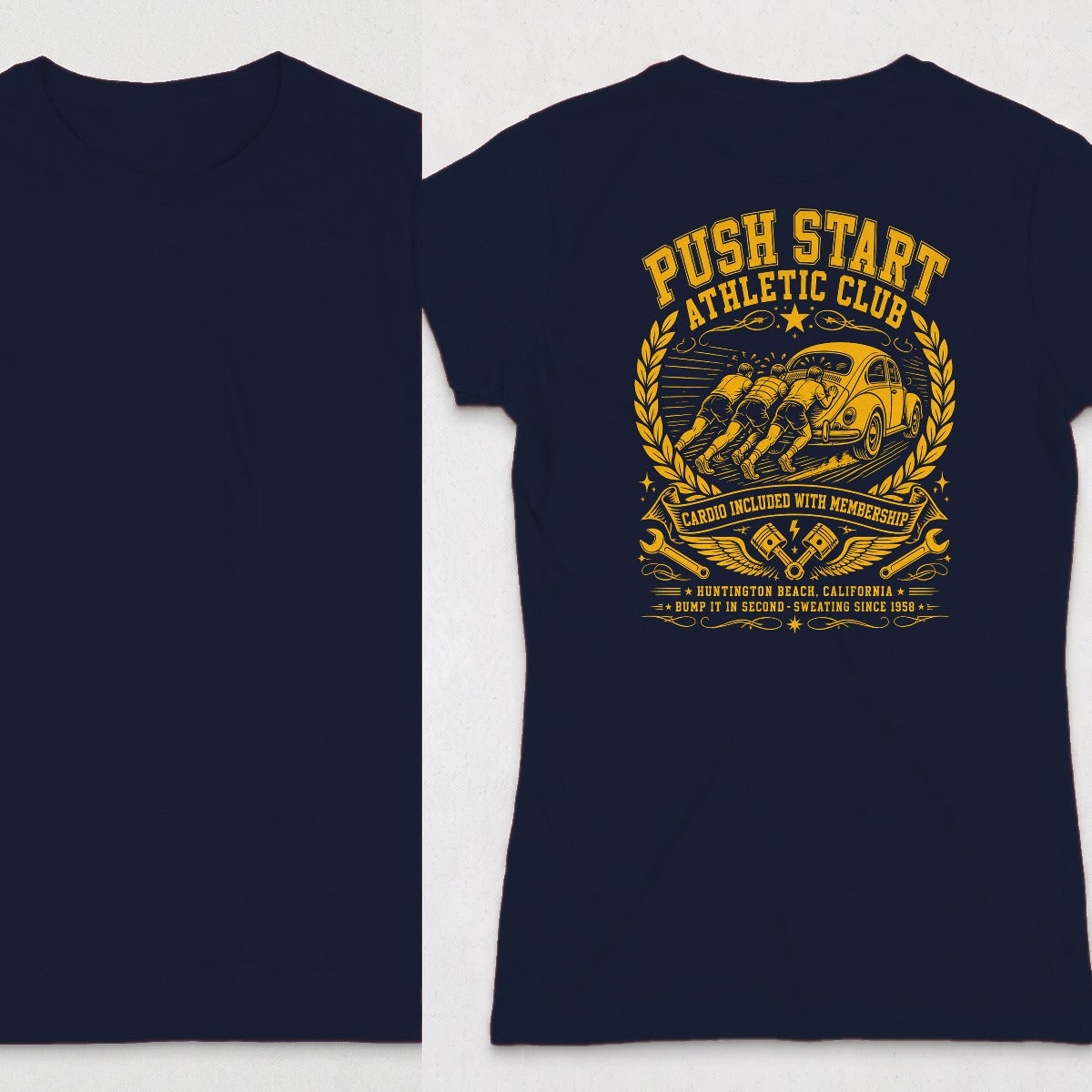 Navy | Full Back