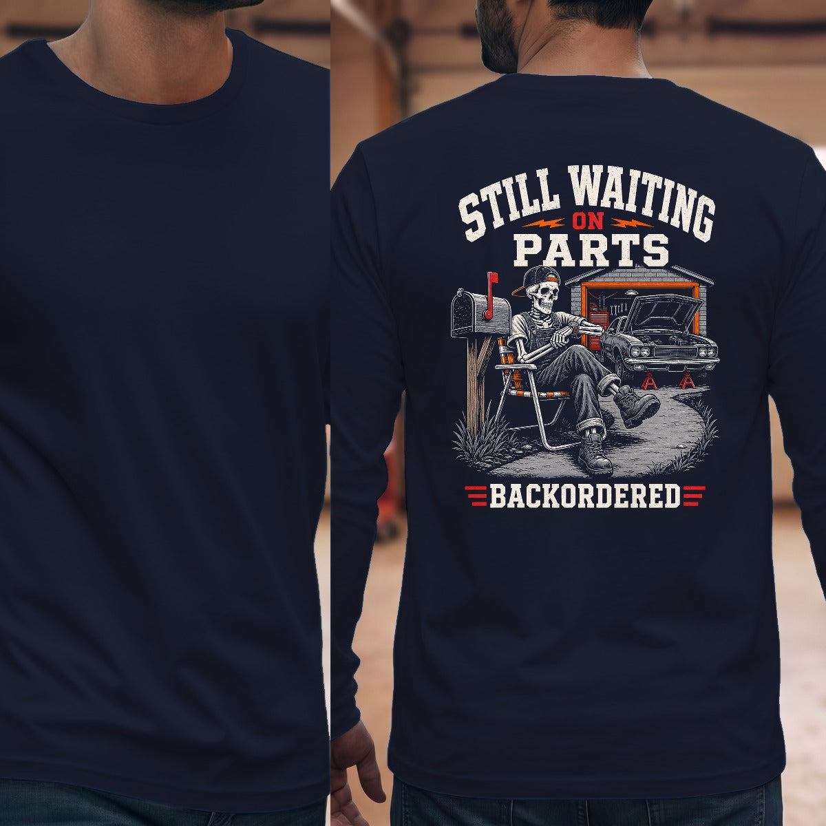 Navy | Full Back