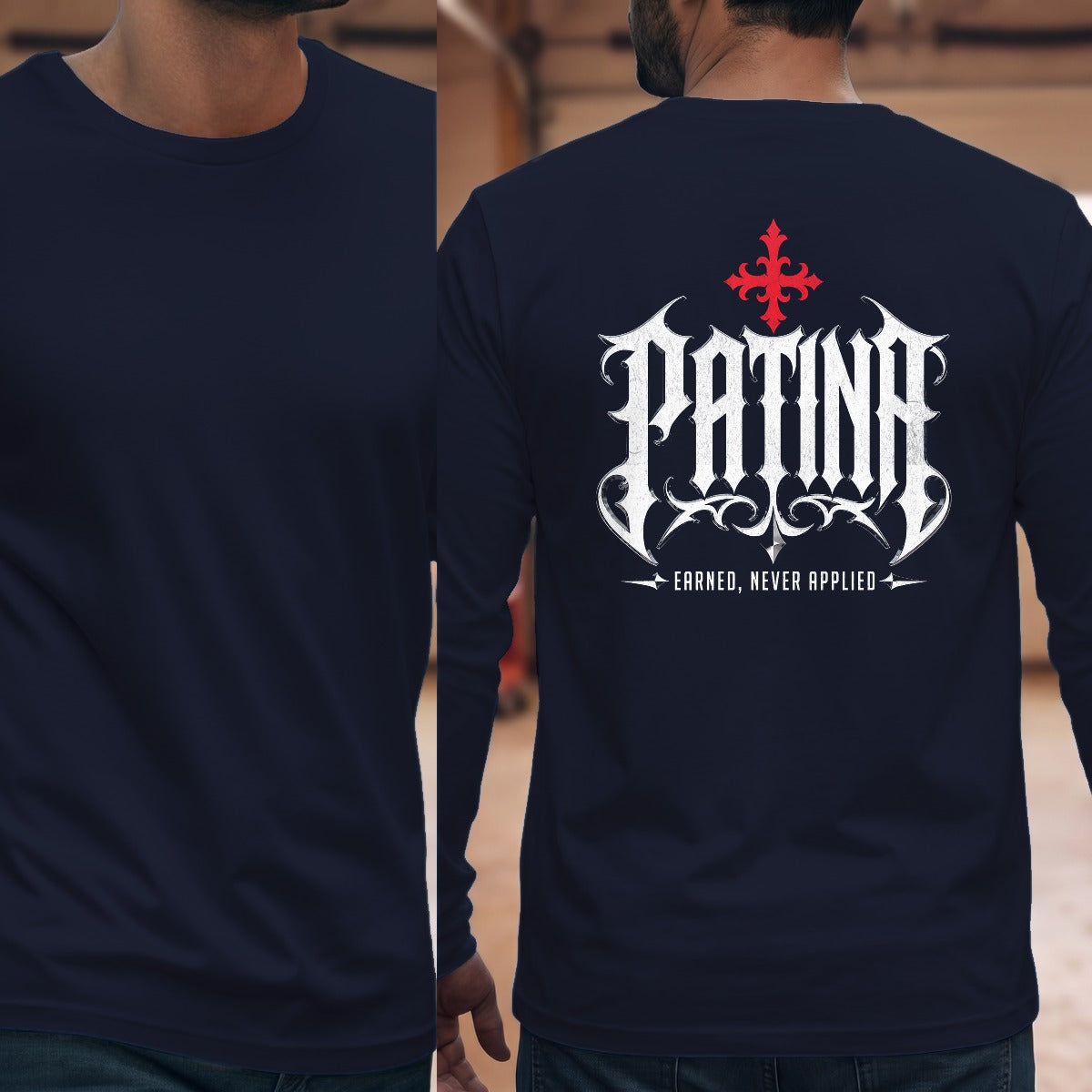 Navy | Full Back