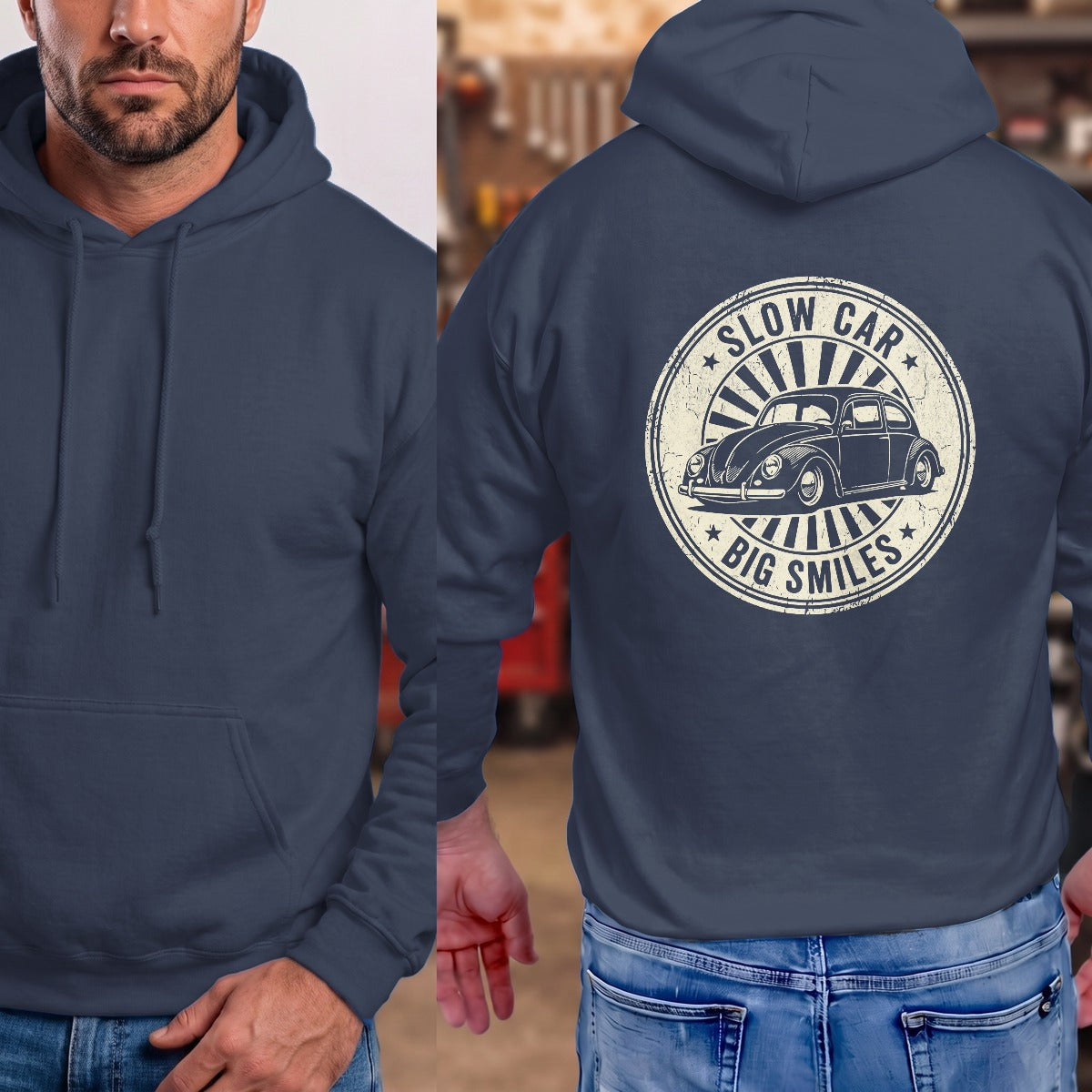 Navy | Full Back