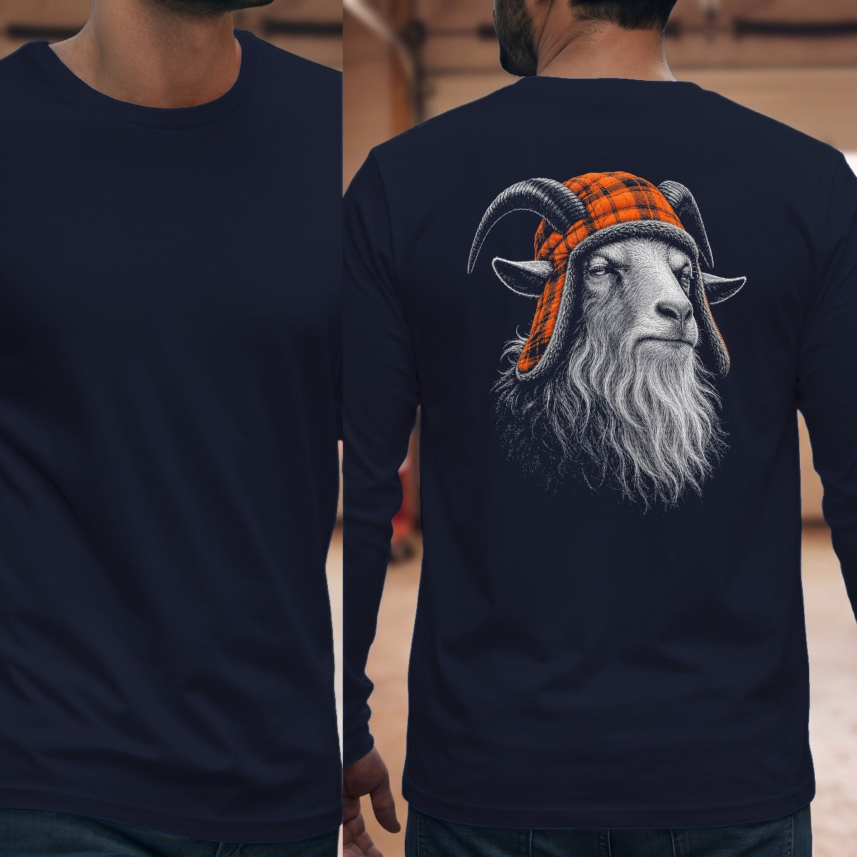 Navy | Full Back