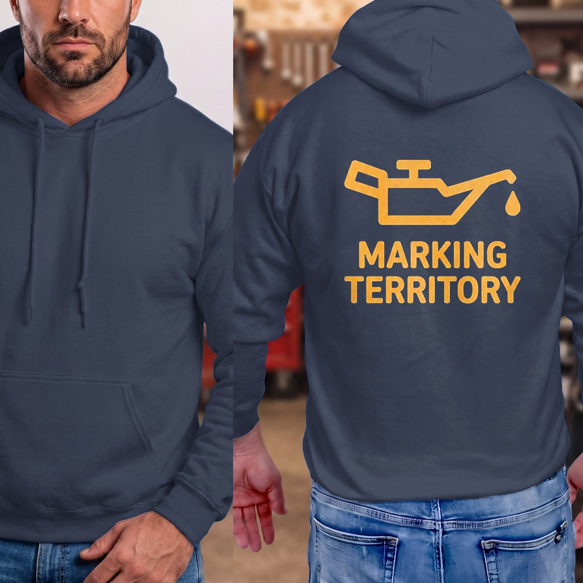 Navy | Full Back