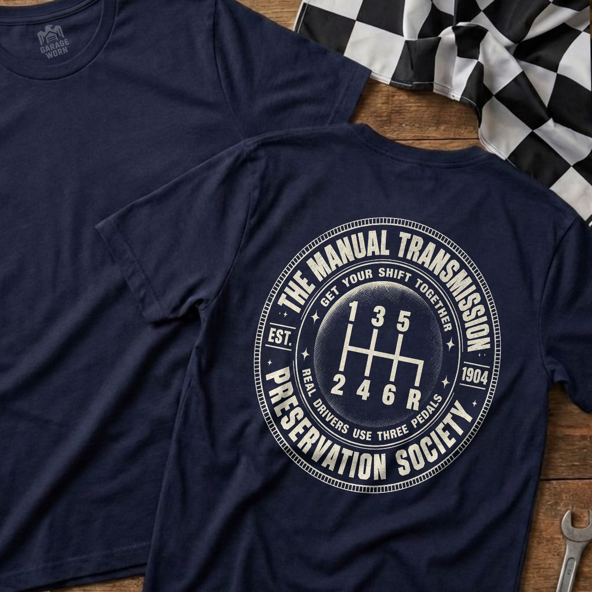 Navy | Full Back