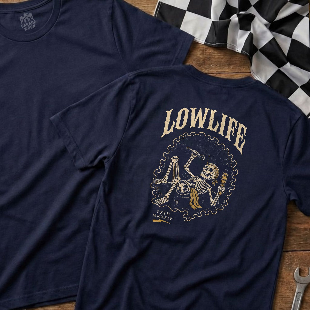 Navy | Full Back