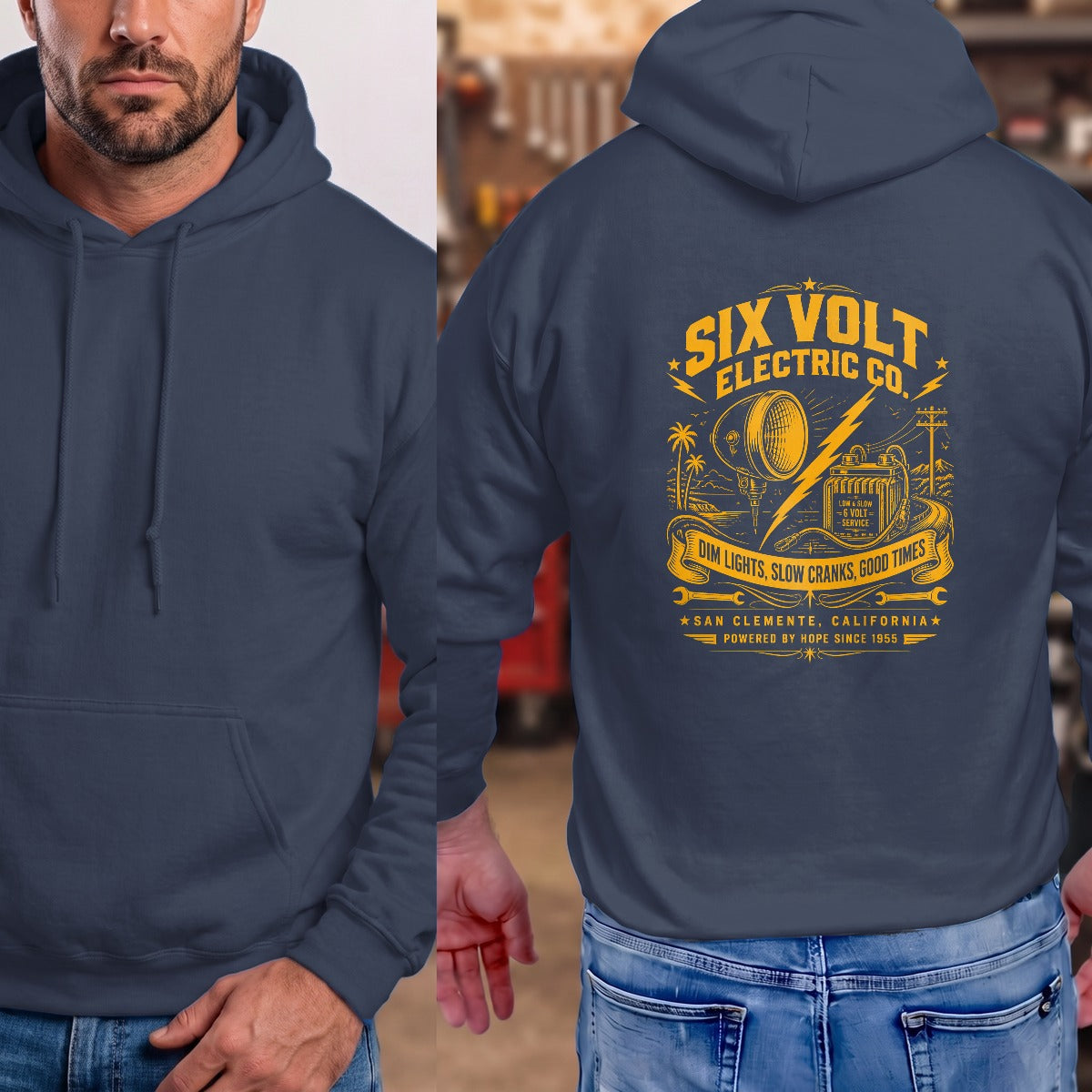 Navy | Full Back